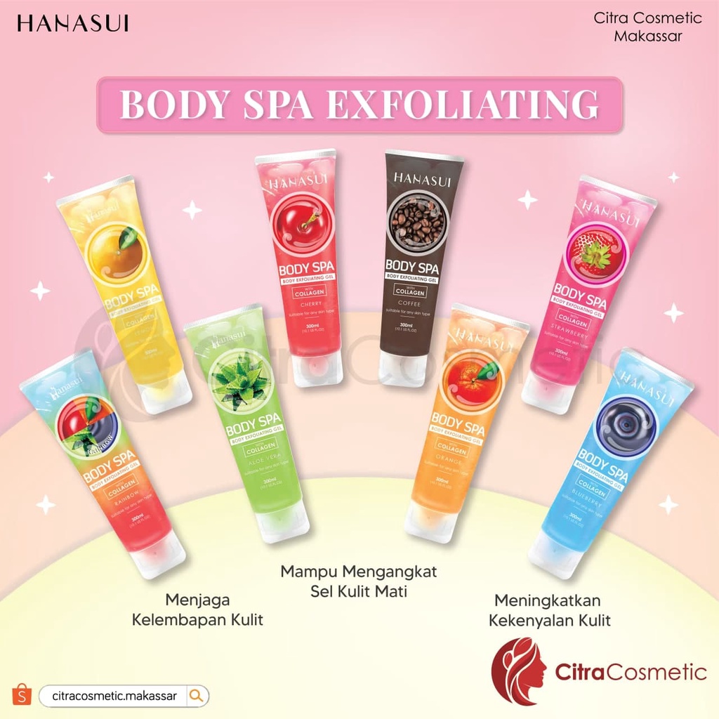 Hanasui Body Spa 300 Ml Series