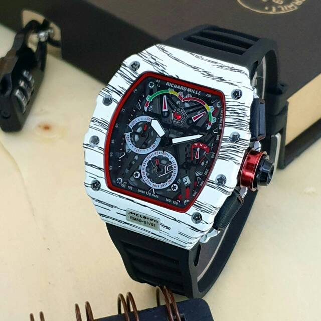JAM TANGAN PRIA R*M MCLAREN SEMI SUPER CHRONO ACTIVE