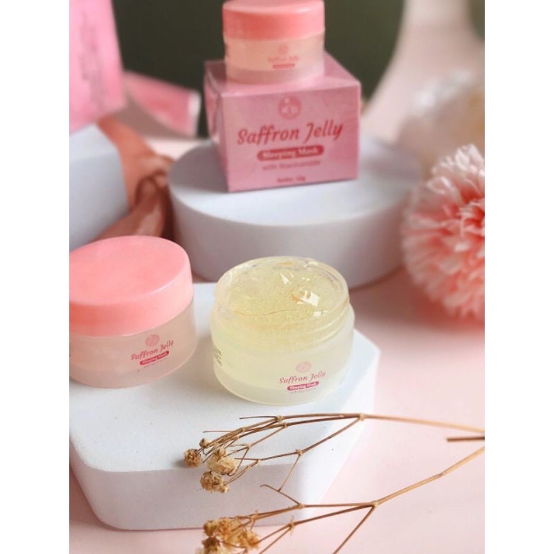 Hiels beauty saffron sleeping mask