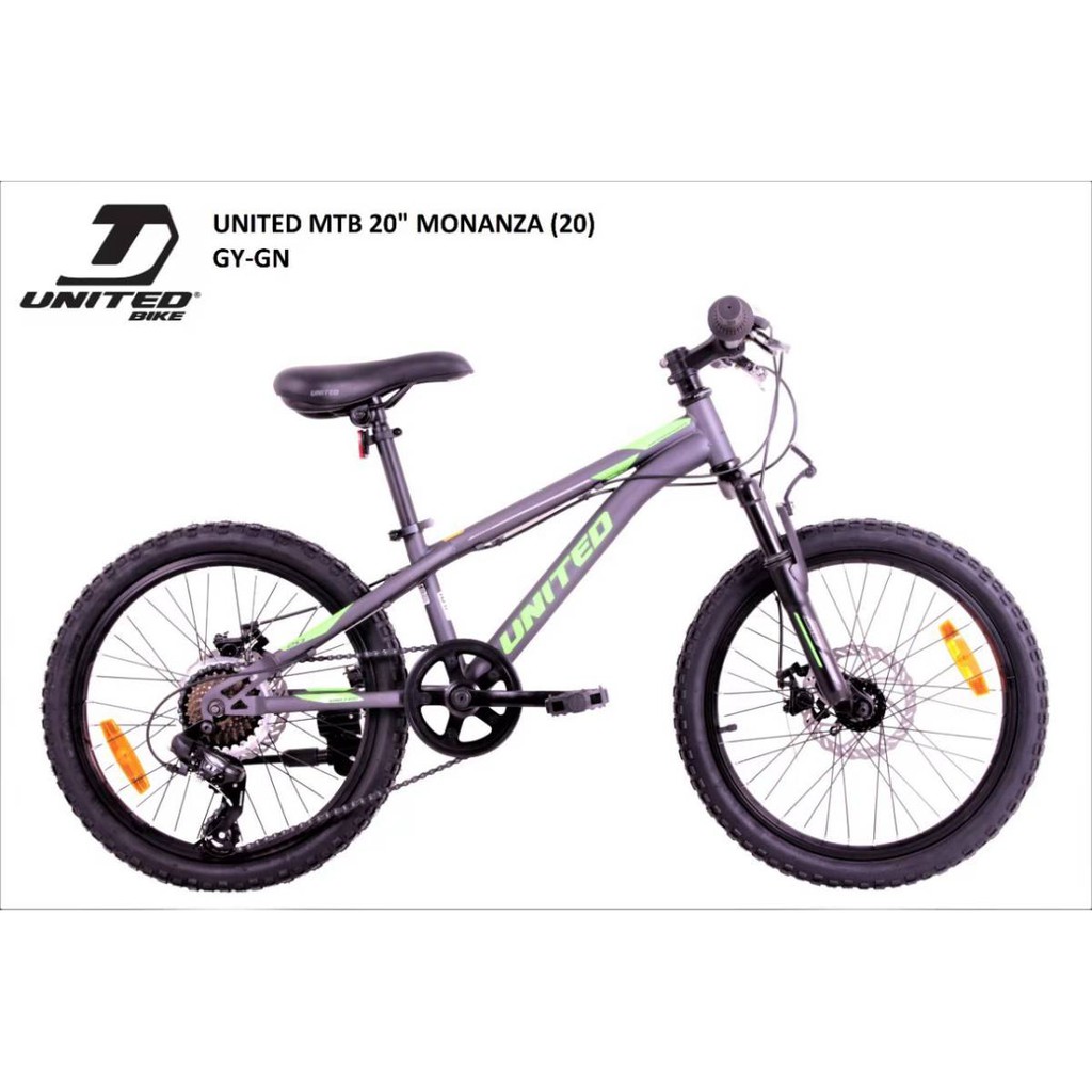 Sepeda MTB 20 Inch United Monanza 8 Speed