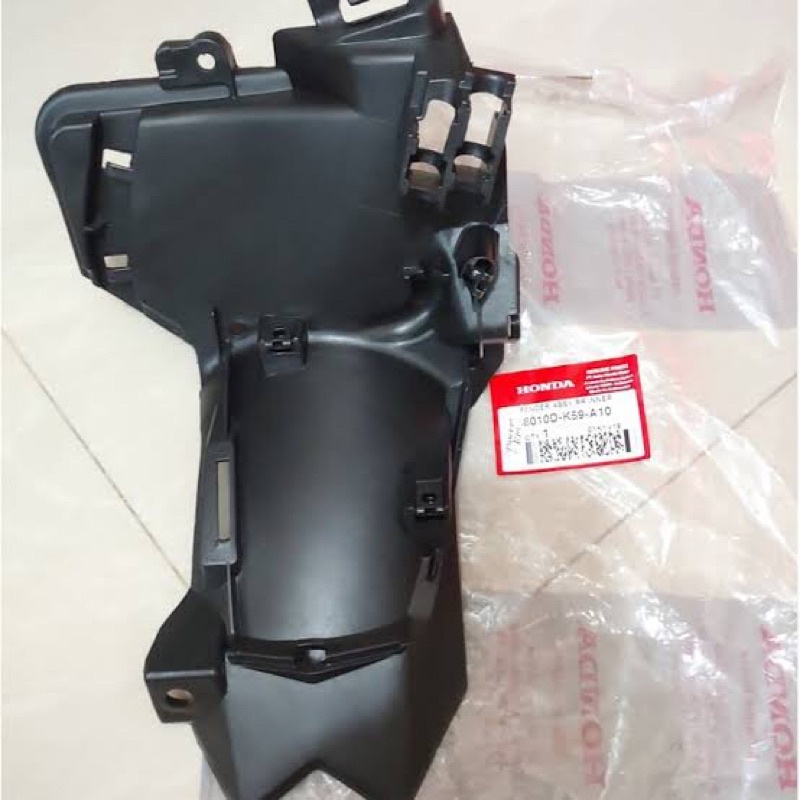 8010D-K59-A10 / 80106K59A10 Spakbor Belakang / Kolong / Bagian Dalam / Tutup Radiator Fender Assy RR Inner Vario 125 ESP Vario150 8010DK59A10