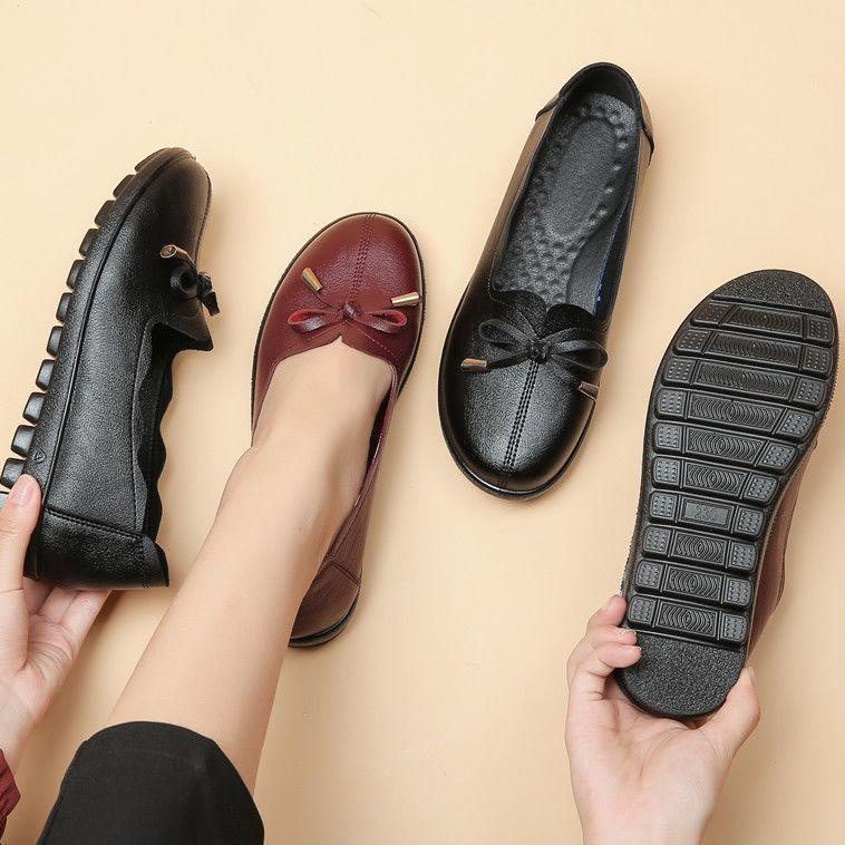 5001 Sepatu flat wanita, sepatu formal, penting untuk pekerja kann, sepatu ibu T2N8