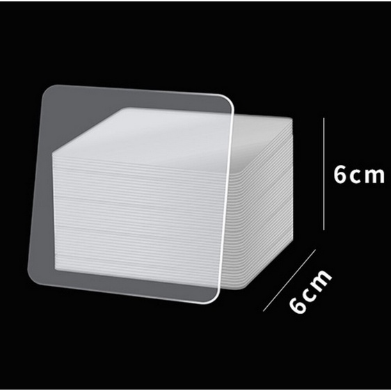 [OL] Nano Double Tape Kotak Persegi Solatip Double Tip Tempel Dinding Kuat Serbaguna Double Tape