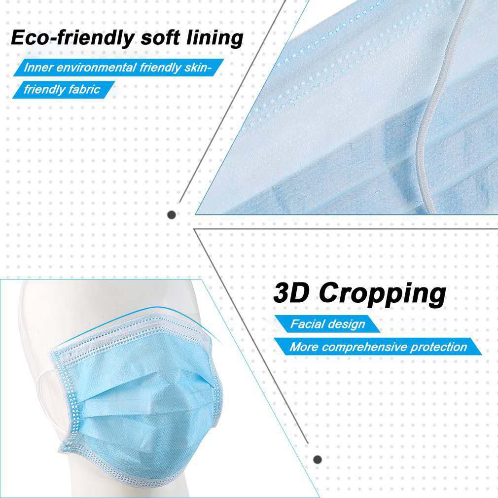 Disposable Masker 3ply Earloop 50s