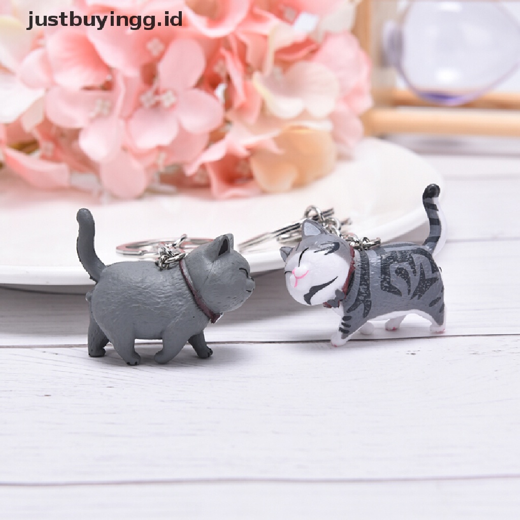 (Justbuyingg.Id) Gantungan Kunci Bentuk Kucing Untuk Hadiah Anak