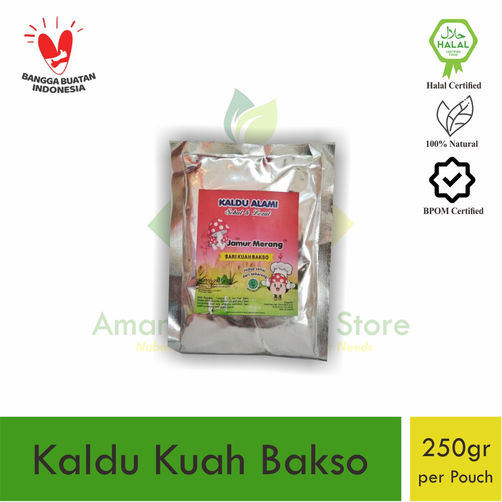 

Kaldu Kuah Bakso NON MSG Cap Jamur Merang Original (COD)
