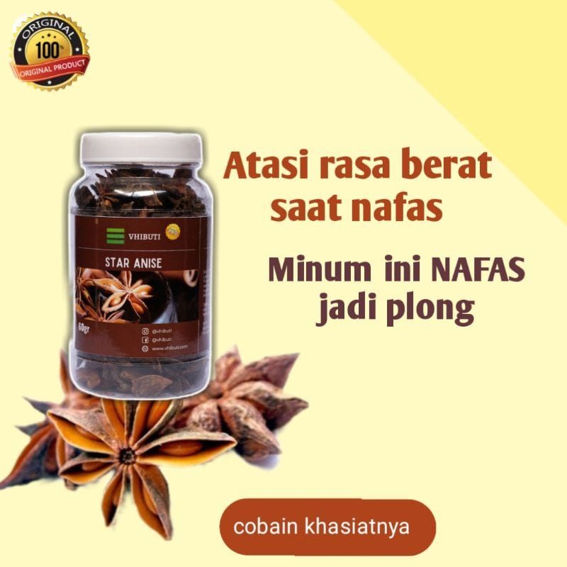 

Original BUNGA LAWANG / STAR ANISE / PEKAK