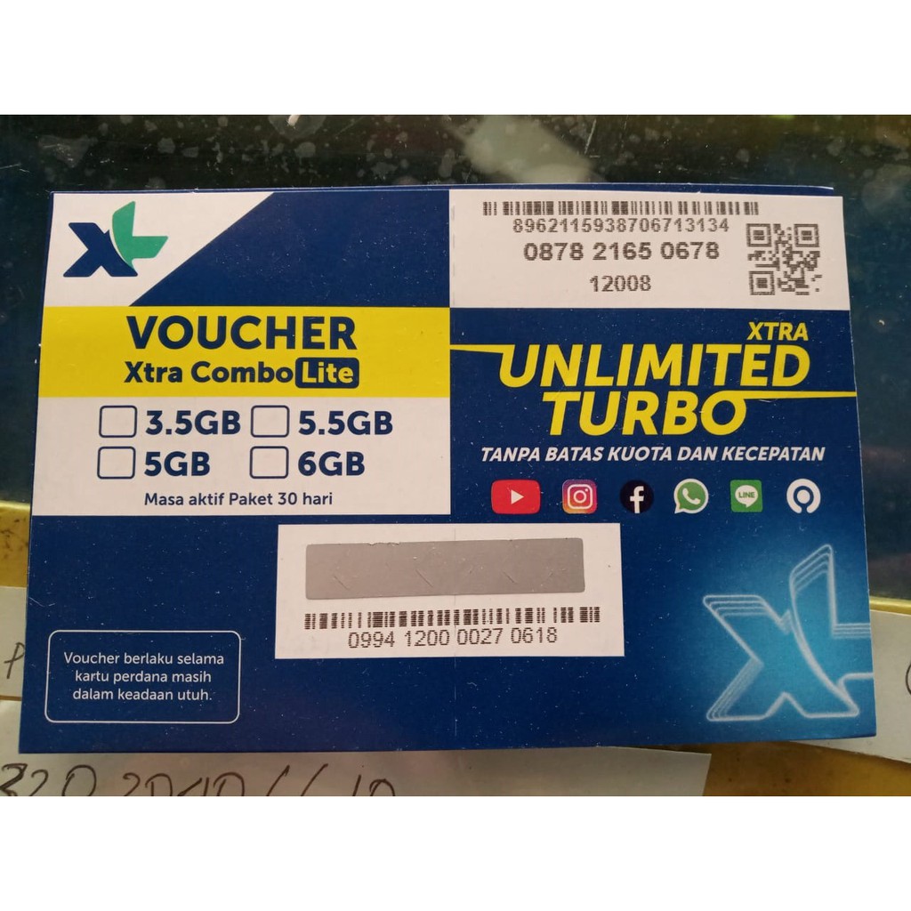 XL UNLIMITED TURBO 3,5GB