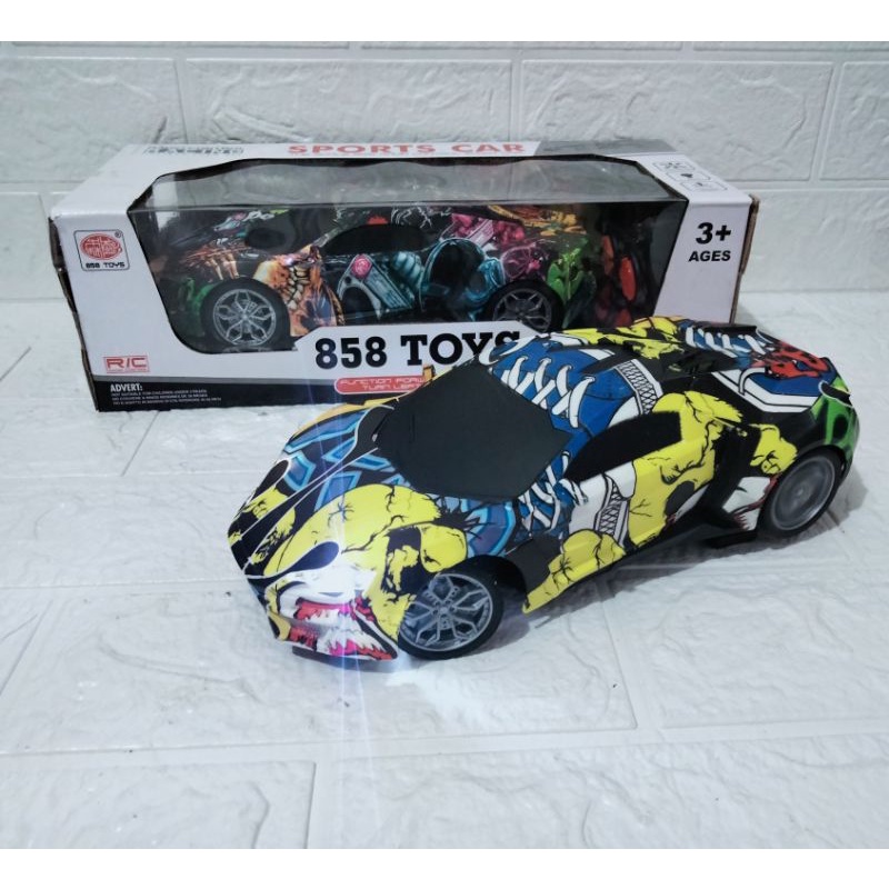 Rc mobil remote control lamborgini 858 toys