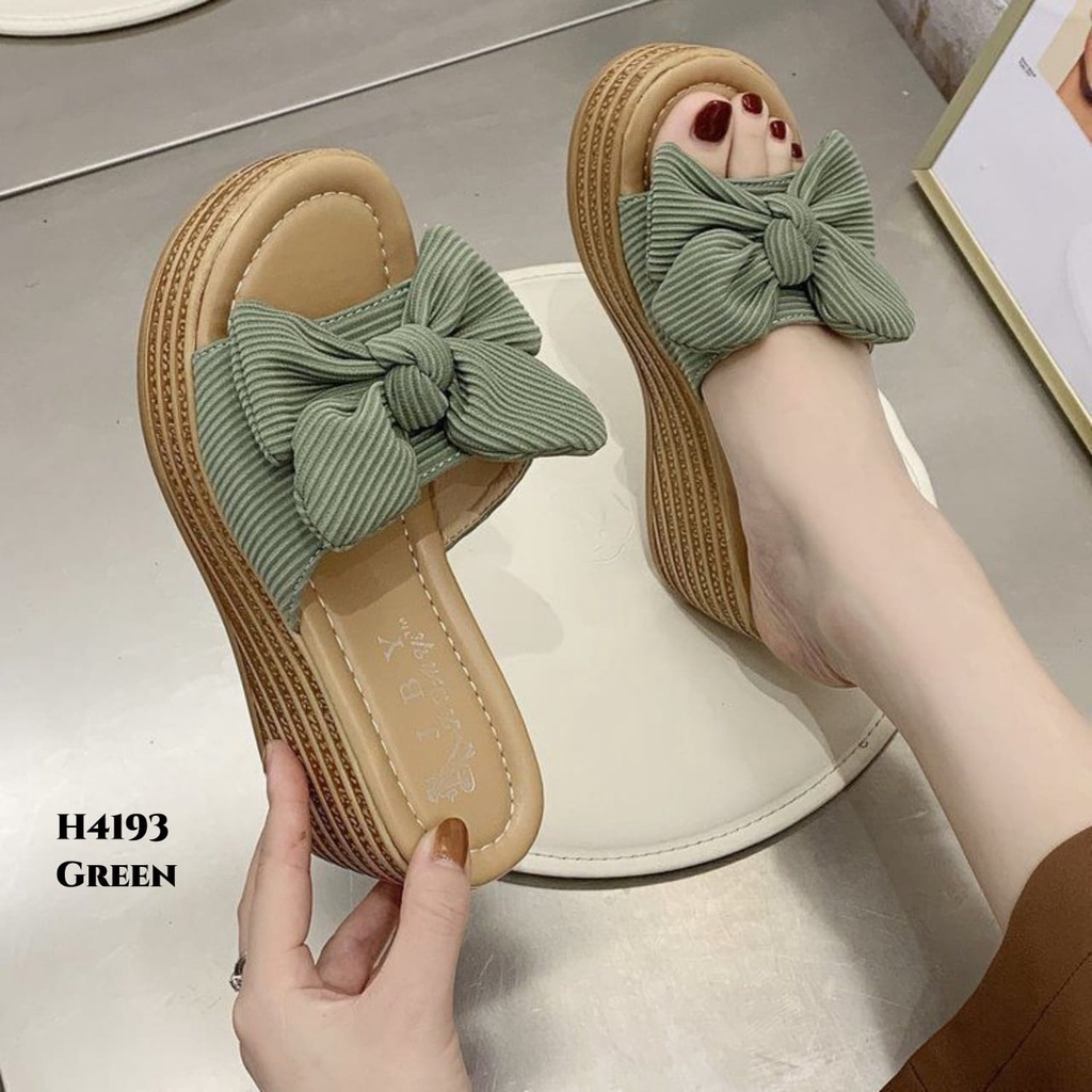 PRF Wedges sandals Ribbon H4193