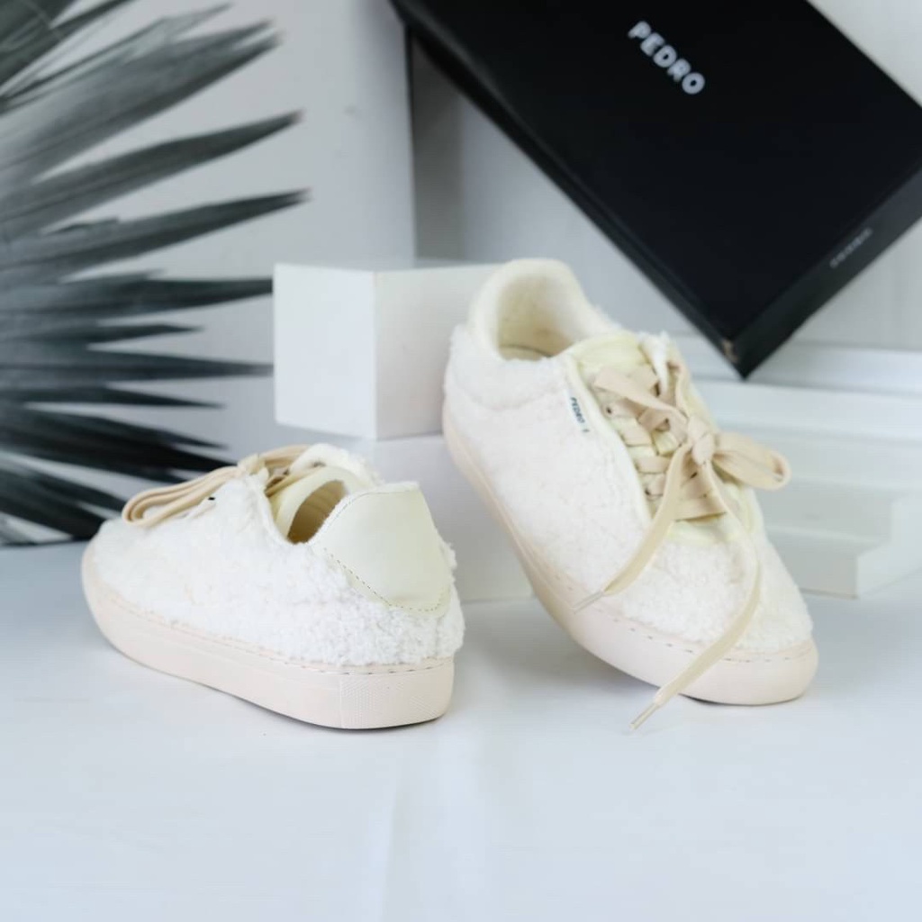SEPATU WANITA PDR WOLL SNEAKERS PS102 PREMIUM IMPORT