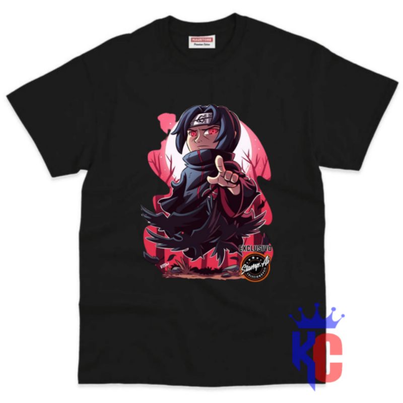 BAJU ANAK KAOS ANAK UCHIHA ITACHI BAHAN PREMIUM
