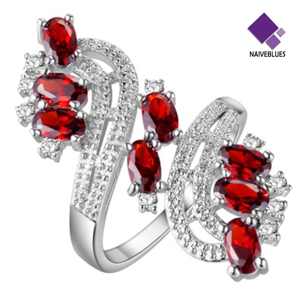 Cincin Cubic Zirconia Untuk Wanita