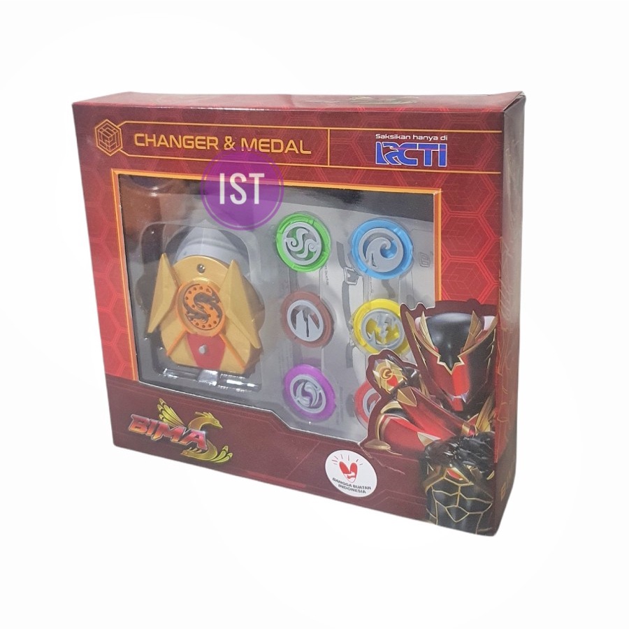 Mainan Jam anak cowok Bima S Changer & Medal