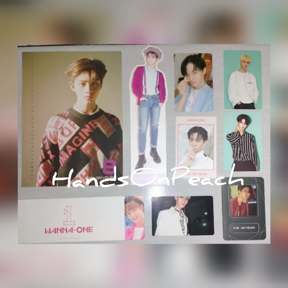 [OFFICIAL] BAE JINYOUNG WANNA ONE PHOTOCARD / PC - NWY STANDEE SG CARRIER POD KIHNO SUMPACK BAEJIN
