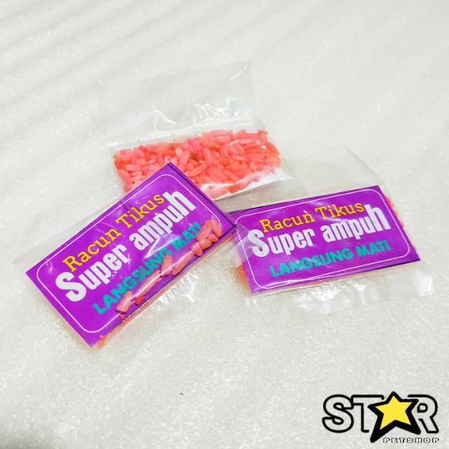 Racun tikus beras super ampuh