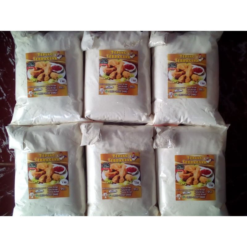 

Tepung Serbaguna 1kg/Tepung bumbu ayam krispi 1kg