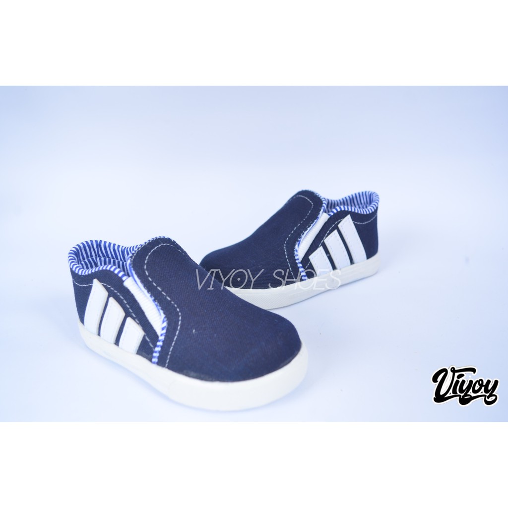 Sepatu Anak Slip On Sport Denim Murah Sepatu Anak kece dan Gaul