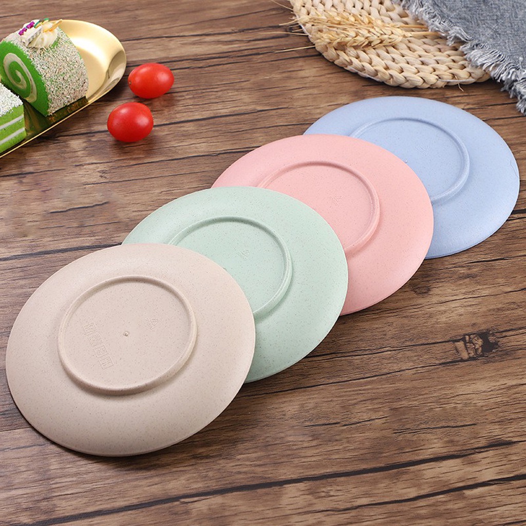 INFY - R655 Piring Makan Saji | 15 cm Round Plate Piring Saji | Ramah Lingkungan | Biodegradable