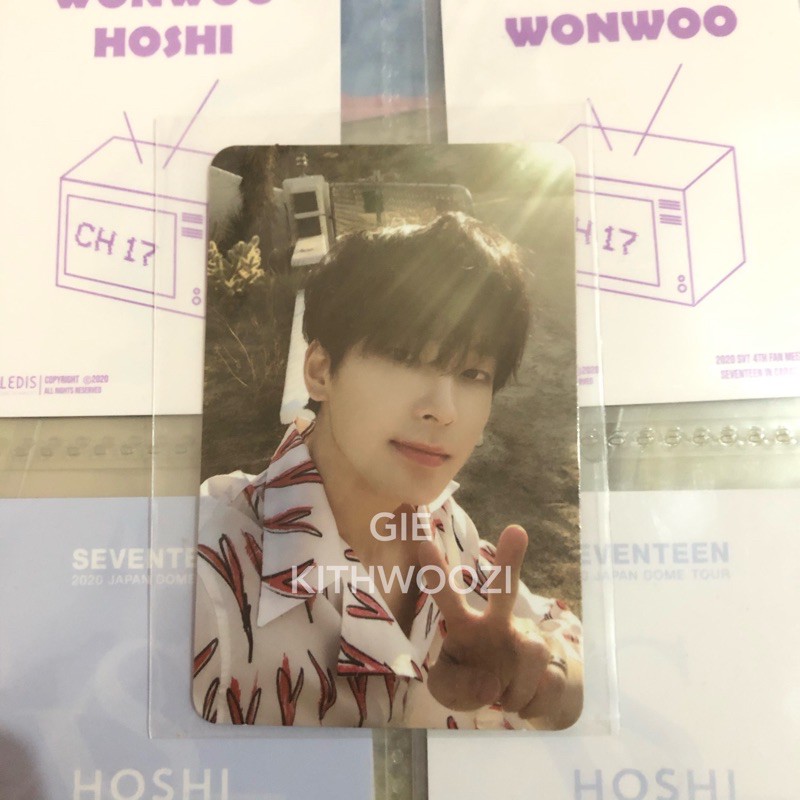 pc wonwoo henggarae set ver.