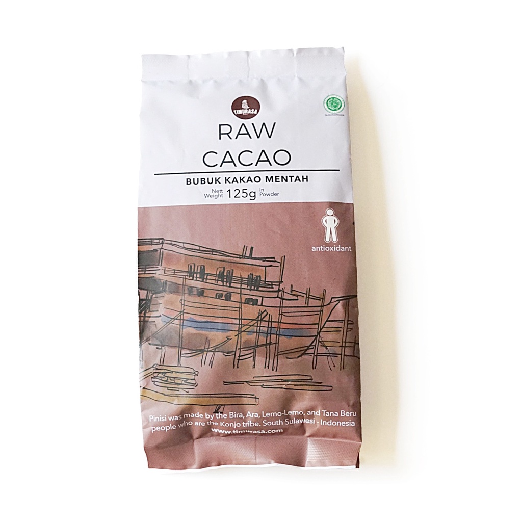 Timurasa, Organic Raw Cacao Powder 125gr