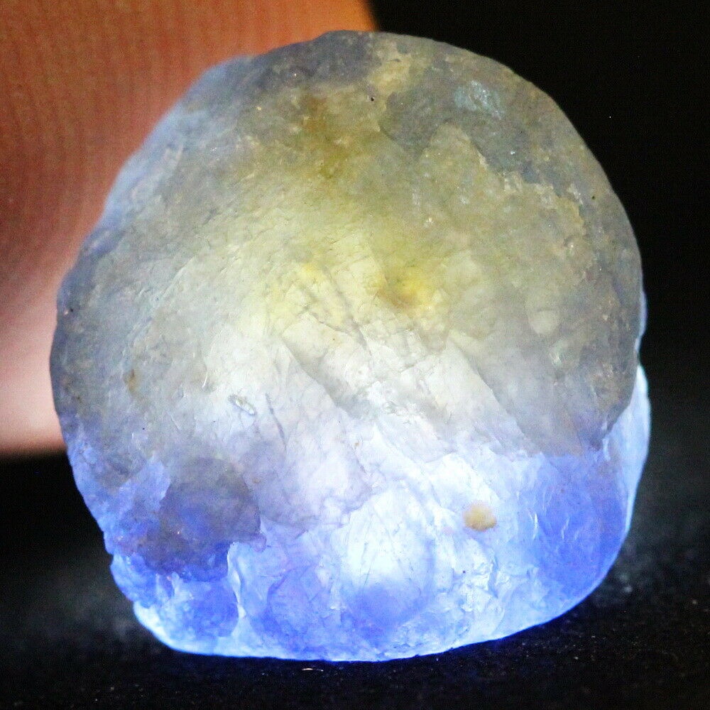 10.95CT. Blue Sapphire Burma Mogok Corundum Facet Rough Specimen Natural100%