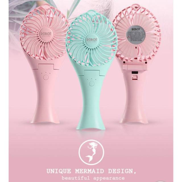 Powerbank Fan / Kipas VIVAN ROBOT RT-BF07 / BF07 2000mAh #DC020
