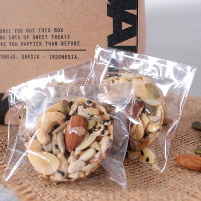 

DKMO Granola Caramel Ting-Ting Bangsawan isi 24pcs (Healthy Snack)