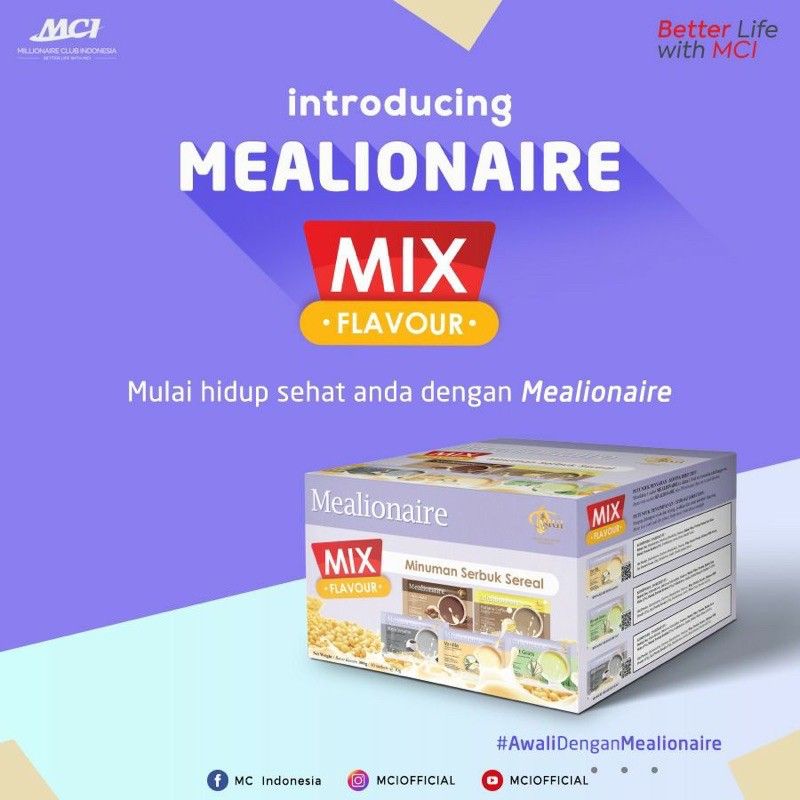 

Mealionare MCI makanan pengganti untuk diet
