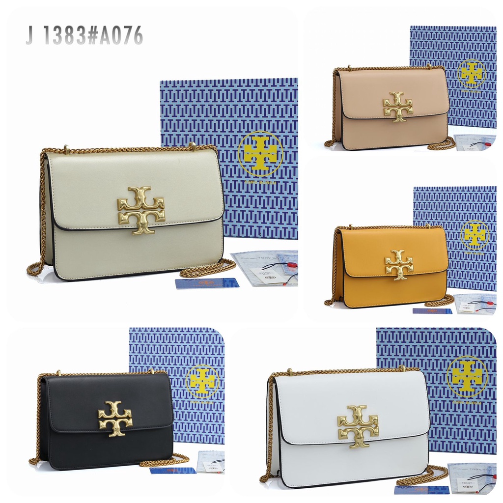 TAS WANITA SELEMPANG ELEANOR BAG TALI PANJANG RANTAI 1383#A076