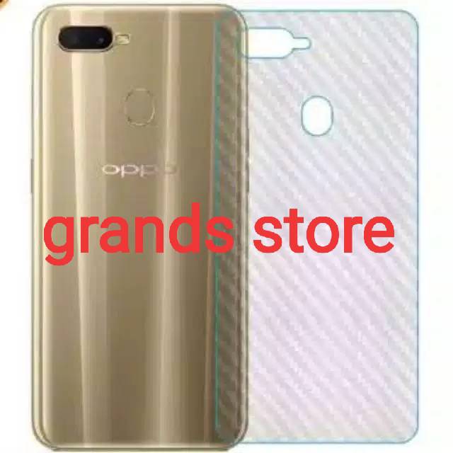 Skin karbon oppo A11K/A1K/A3S/A5s/A7/A37/A39/A57/A59/F1S/F5/F7/F9/F11/F11pro-skin carbon back stiker