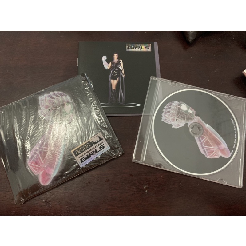 AESPA GIRLS (UNSEALED) DIGIPACK ALBUM ROCKET PUNCH VER.