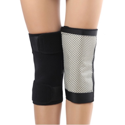 1 Pair 2Pcs Sabuk Terapi Lutut Magnetik Deker Pelindung Pemanas Lutut Theraphy Self Heating Knee Pad Berkualitas