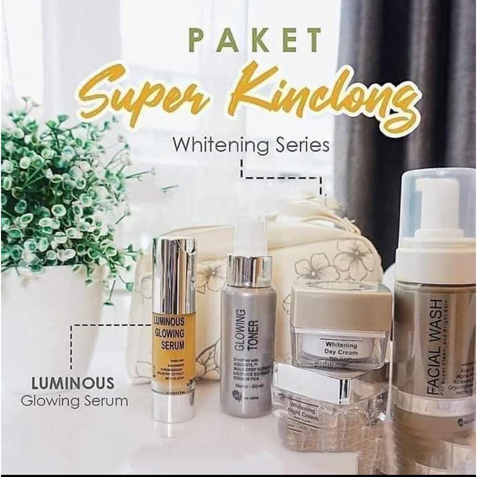 PAKET WHITENING MS GLOW SERUM LUMINOUS MS GLOW BPOM PAKET MS GLOW WHITENING +SERUM LUMINOUS BPOM