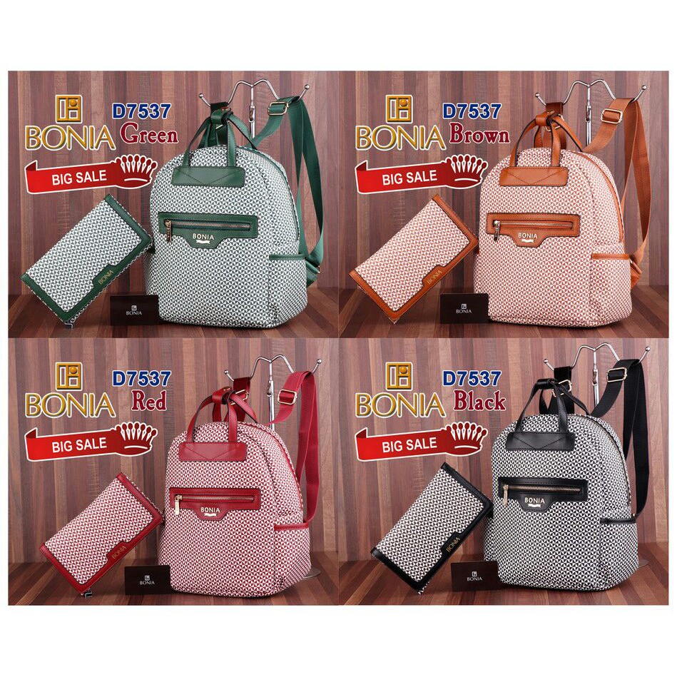 Tas Ransel/Backpack Bonia D7537 (BIG SALE )