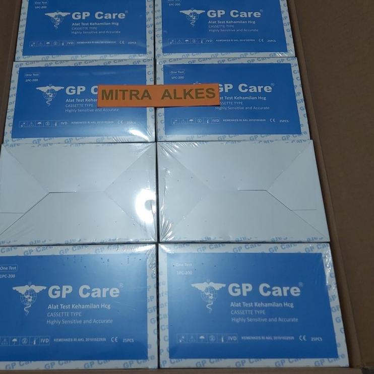 ✹ HCG Tetes GP Care. Alat Test Kehamilan. HCG Cassette. Tespek. Test Pack k Hcg GpCare Alat Test Ham