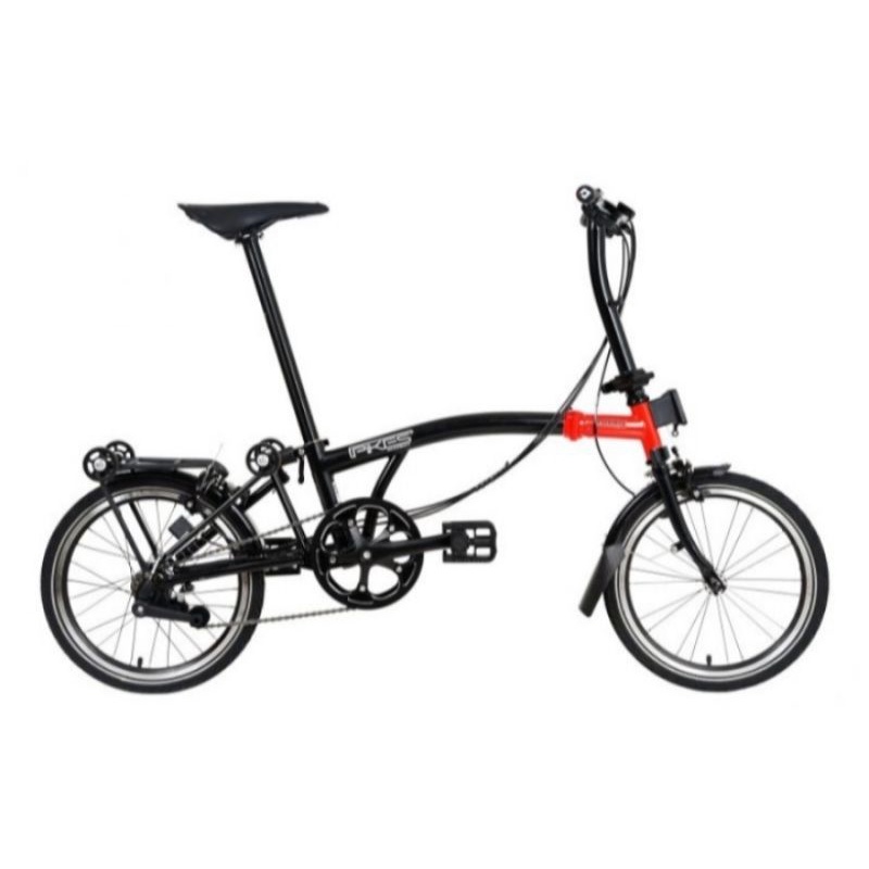 Folding Bike/Sepeda Lipet Element 16 Pikes Gen2 Dark Blood