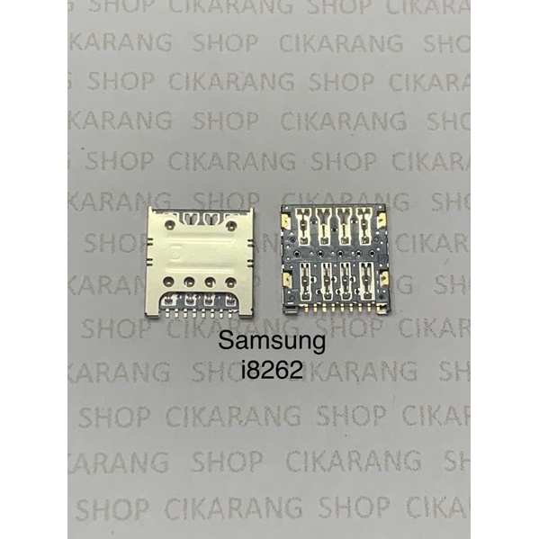 Original New Connector Konektor Sim Card Samsung Galaxy I8260 -i8262 - redmi 2 - redmi 2 prime Rumah Seng Tempat Simcard Simlock Lock Slot Tray