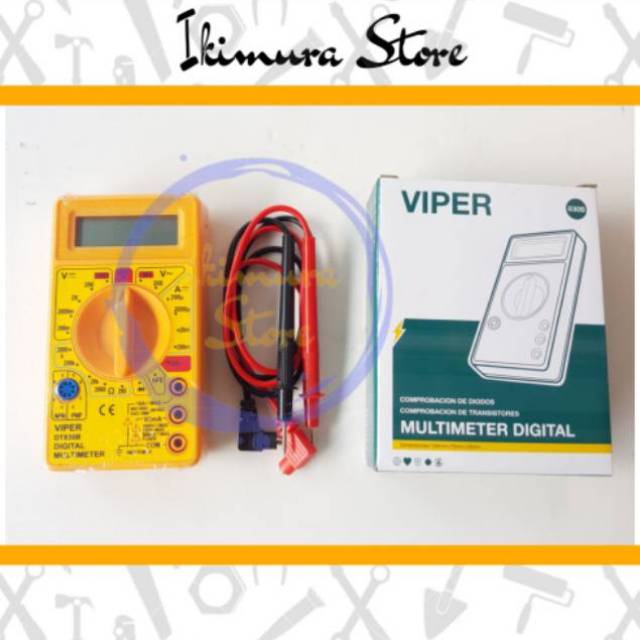 Avometer Digital Multitester VIPER DT 830B/Multimeter