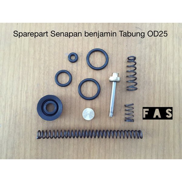 Sparepart senapan pompa benjamin / sparepart senapan pompa benjamin tabung od25 Berkualitas