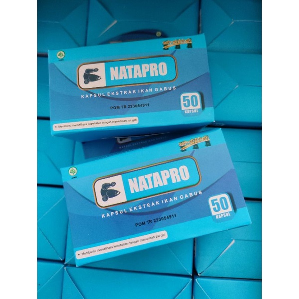 NATAPRO - Kapsul Ekstrak Ikan Gabus Ash-shihhah Sudah POM Nata pro pengganti Pro Albumin