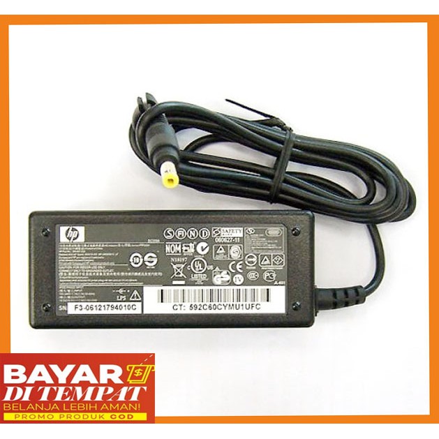 Adaptor Charger Laptop HP 500 510 515 520 V3000 CQ510 CQ520 18.5V 3.5A