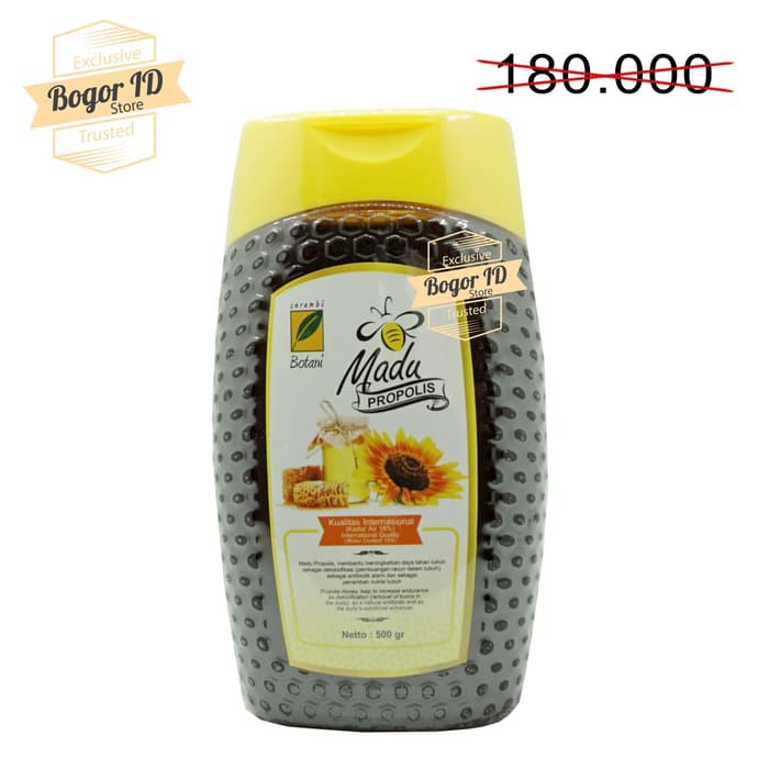 

MADU PROPOLIS SERAMBI BOTANI 500g (HEMAT 55rb) - MMD1452