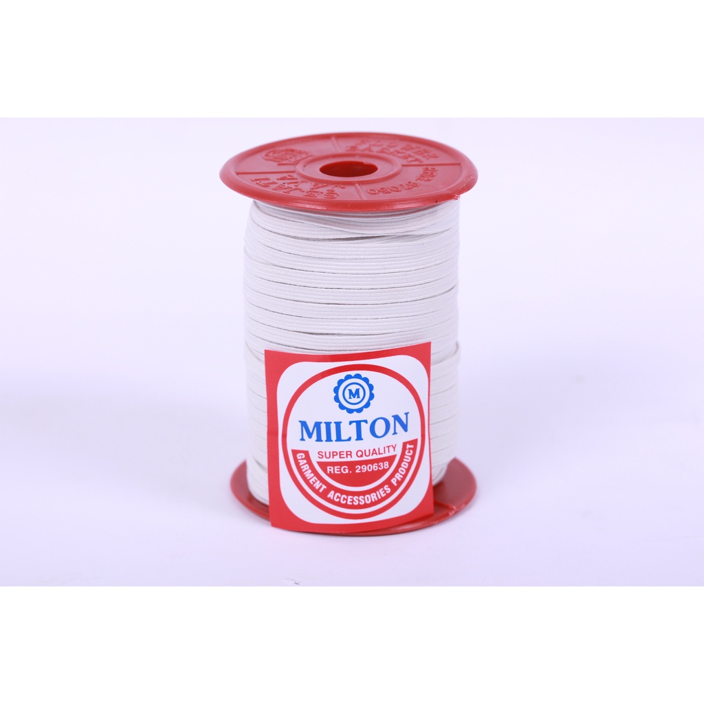 karet milton 4mm/karetmasker/karet elastis/karetputih kecil