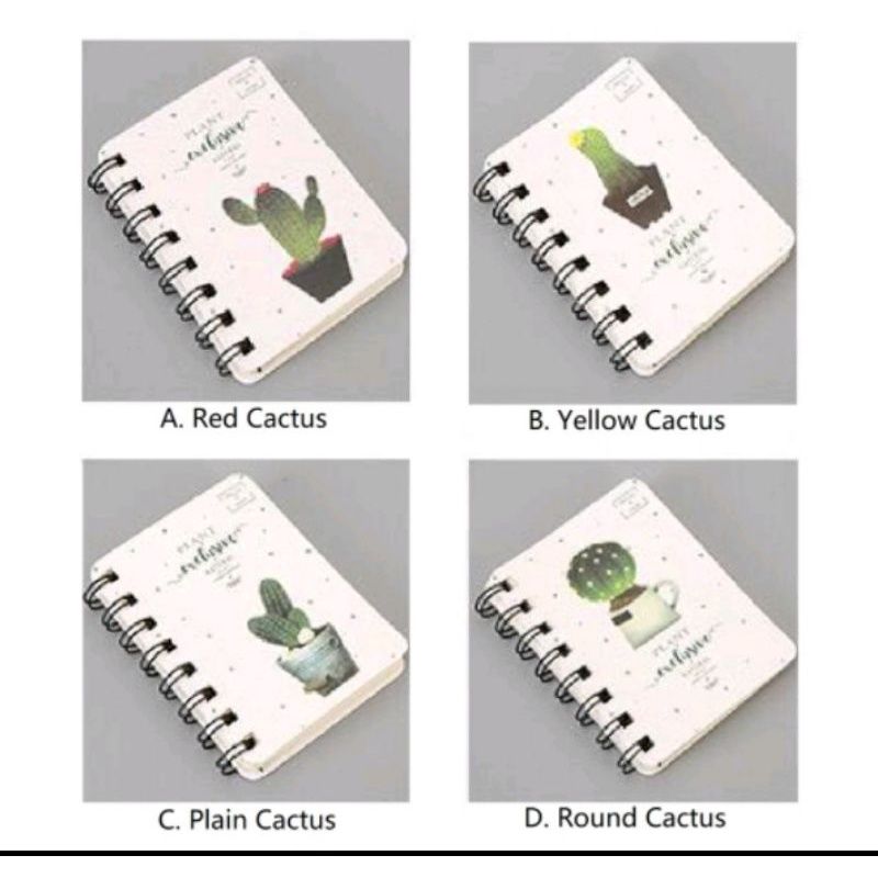 

Notes Mini / Note book mini motif kaktus