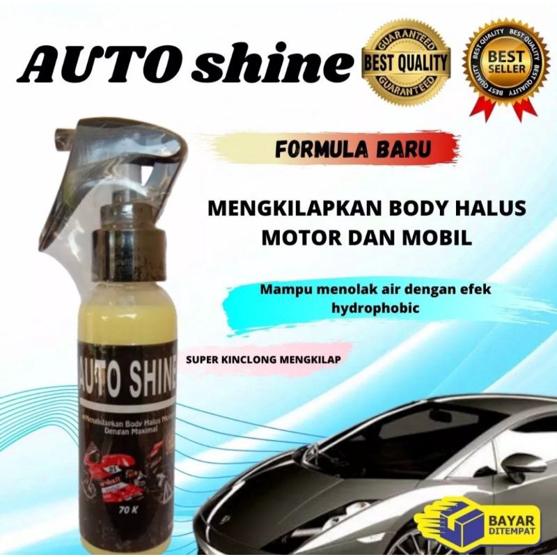 Terbaru pengkilap body kendaraan Auto Shine 100 Mili sprey Original