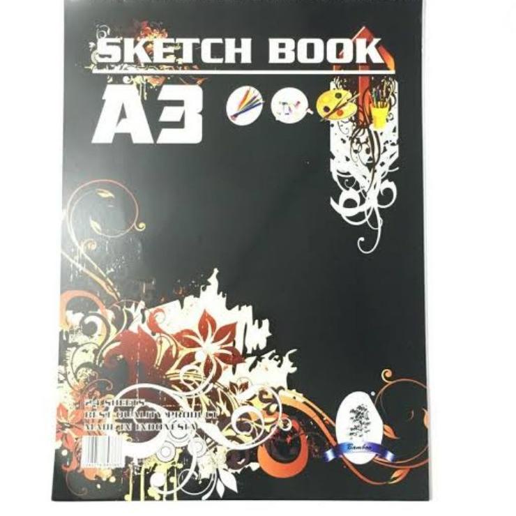 

Serbu Puas Buku Sketsa / Sketch Book A3