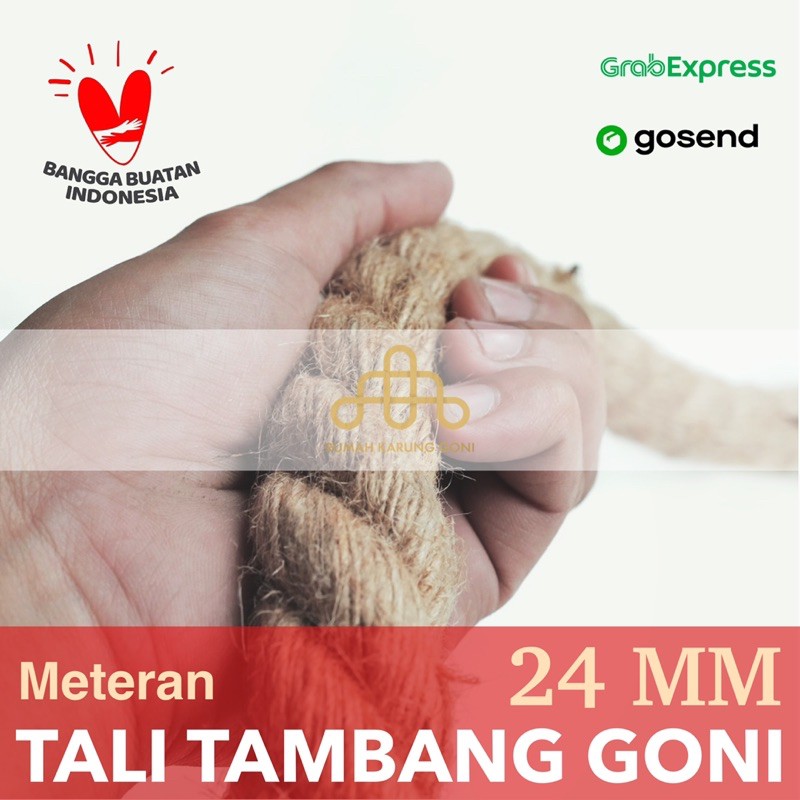 Tali Rami Tali Tarik Tambang Goni Besar 24MM - Tali Ayunan