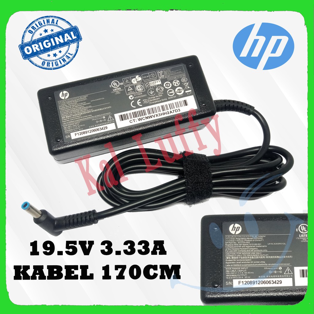 Charger Laptop HP ORIGINAL 14 14S CF1051TU dk0073au