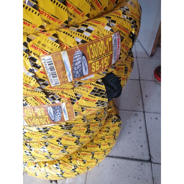 ban luar swallow tubeless 130/80-17 sb150